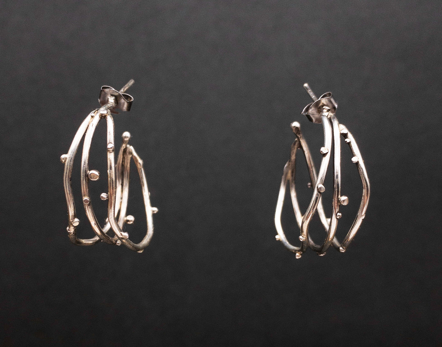 Seatangle Hoop Earrings