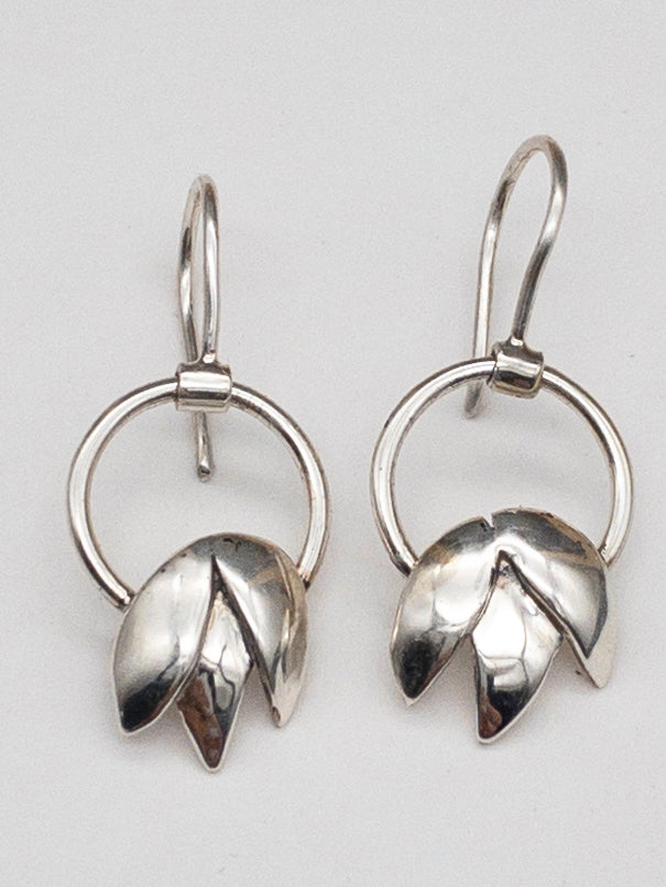 Stunning Sterling Leaf Earrings: Nature-Inspired Beauty for Every Occasion | Handcrafted Jewelry at Ten26 Studio